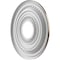 Ekena Millwork Cole PVC Medallion (Canopies up to 4 1/4"), 13"OD x 3 1/2"ID x 3/4"P, Textured Metallic Mystic Brown CMP13COAMB - alternate 5